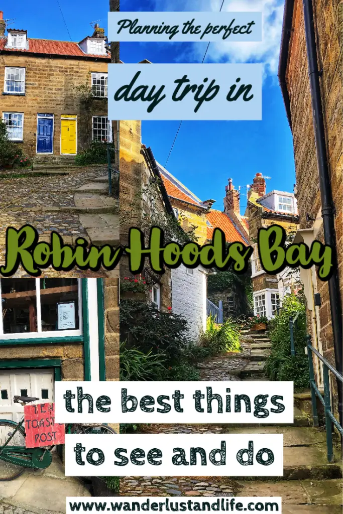 Pin this: Robin Hood's Bay day trip itinerary