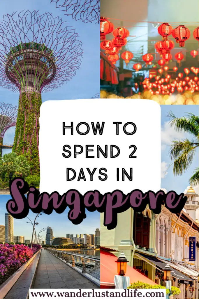 Pin this 2 days in Singapore Itinerary