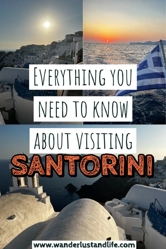 Pin this guide to spending 4 days in Santorini