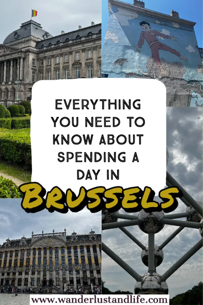 Pin this guide to spending one day in Brussels