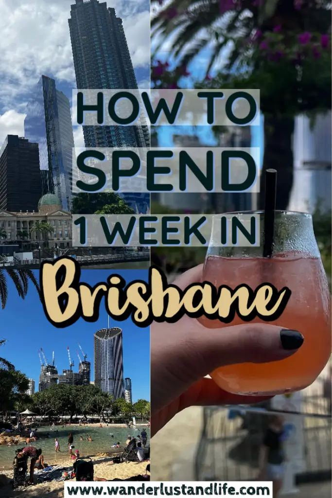 Things to do in Brisbane itinerary