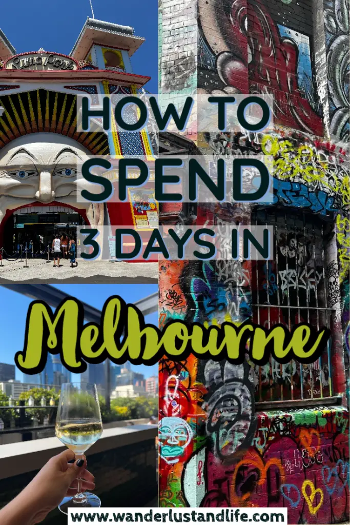 Pin this 3 day Melbourne itinerary