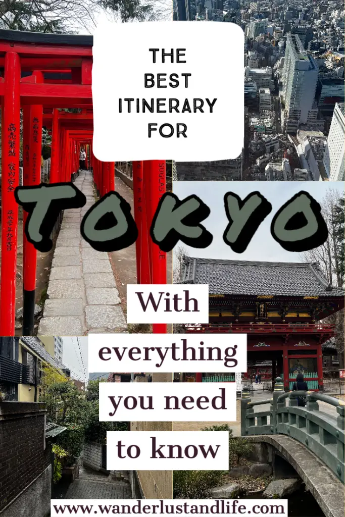 Pin this 2 day Tokyo itinerary for later