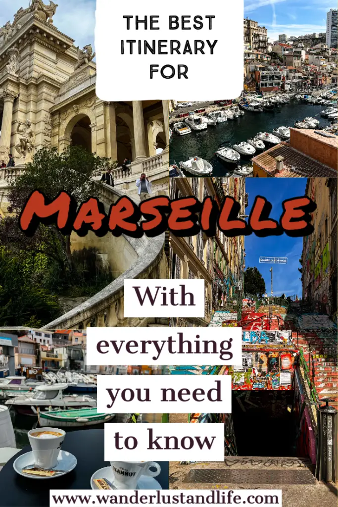 Pin this guide to spending 3 days in Marseille