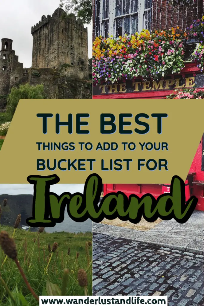 Ireland bucket list - Pin this guide