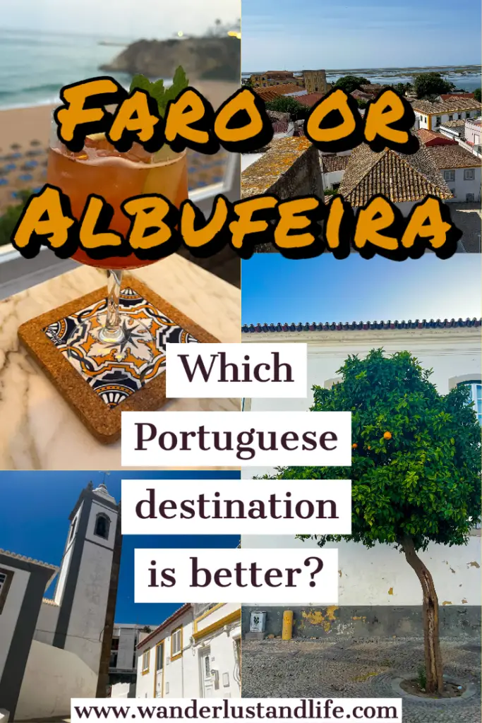 Faro or Albufeira: Pin this guide