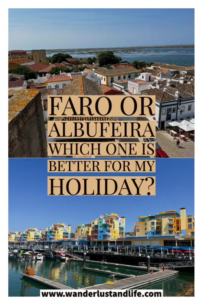 Faro or Albufeira: Pin this guide