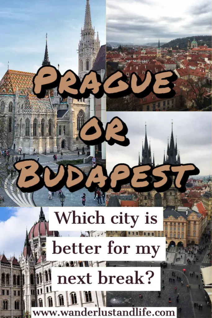 Prague or Budapest: Pin this guide