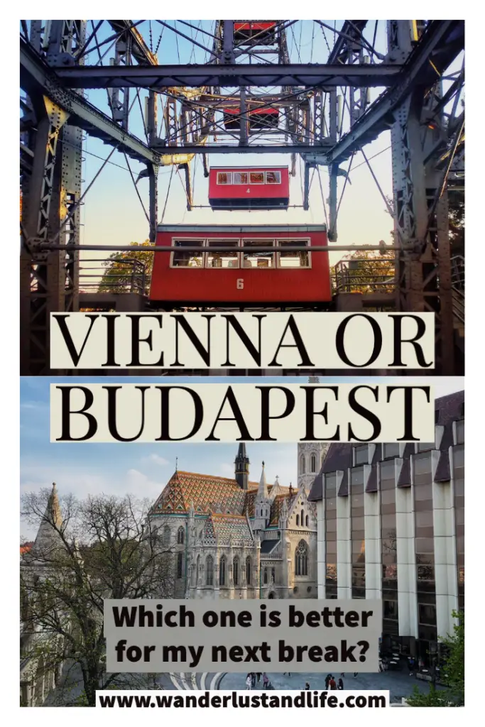 Vienna or Budapest: Pin this guide