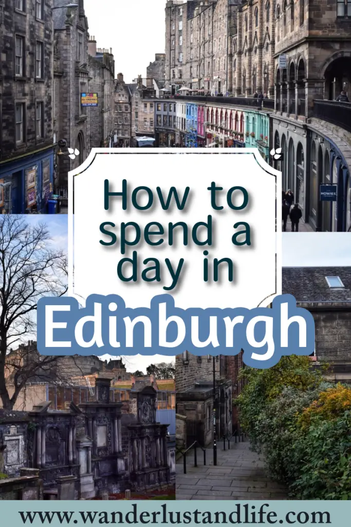 Planning a day trip to Edinburgh: Pin this guide