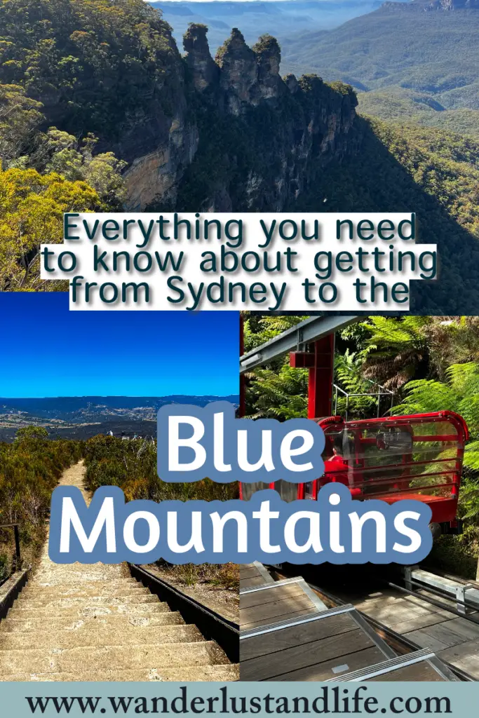 Pin this Sydney to Blue Mountains day trip itinerary for later