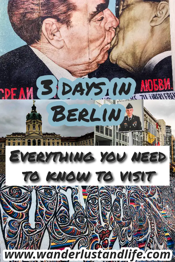 Spending 3 days in Berlin? Pin this guide to refer back to this 3 day Berlin itinerary for later