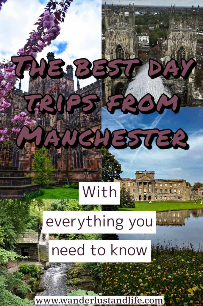 Looking for some inspiration for the best places to visit within 2 hours of Manchester. Make sure you pin this guide for later so you can plan some day trips from Manchester.