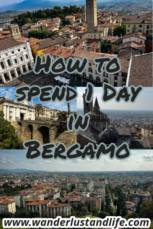 1 day in Bergamo: Pin this guide